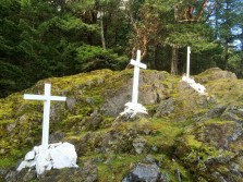 Crosses on Blue Trail